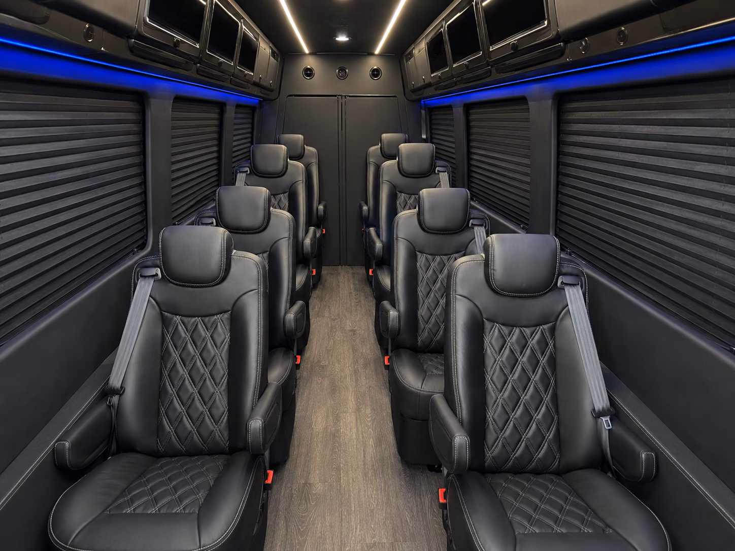 chula vista 12 passenger sprinter van inside