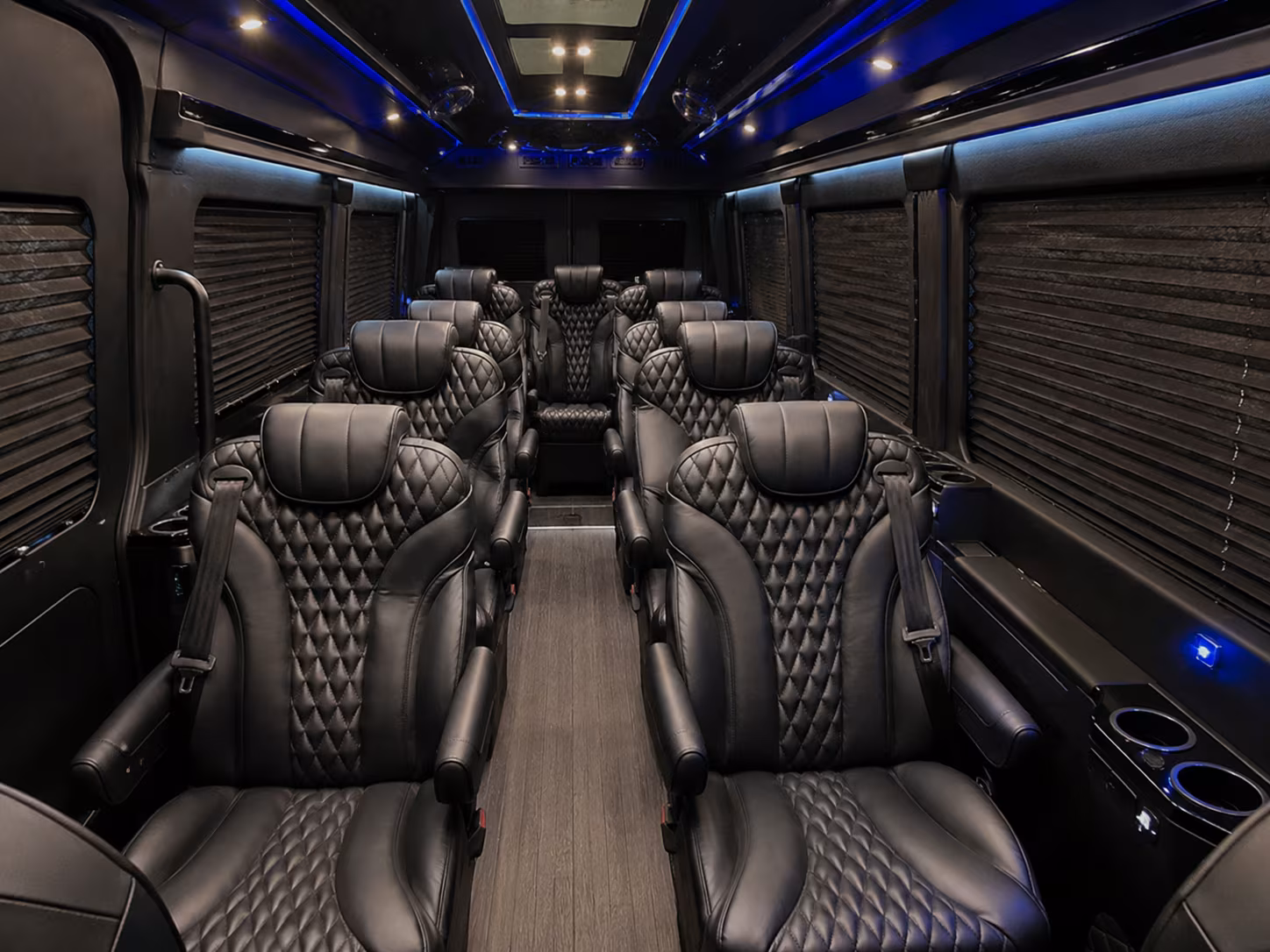 chula vista 18 passenger sprinter van inside