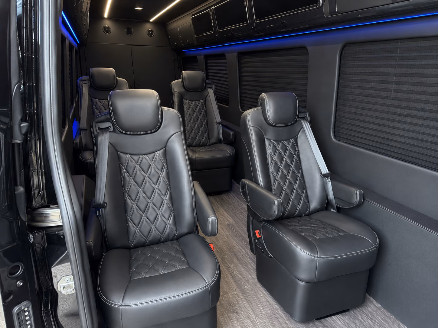 chula vista 8 passenger sprinter van interior