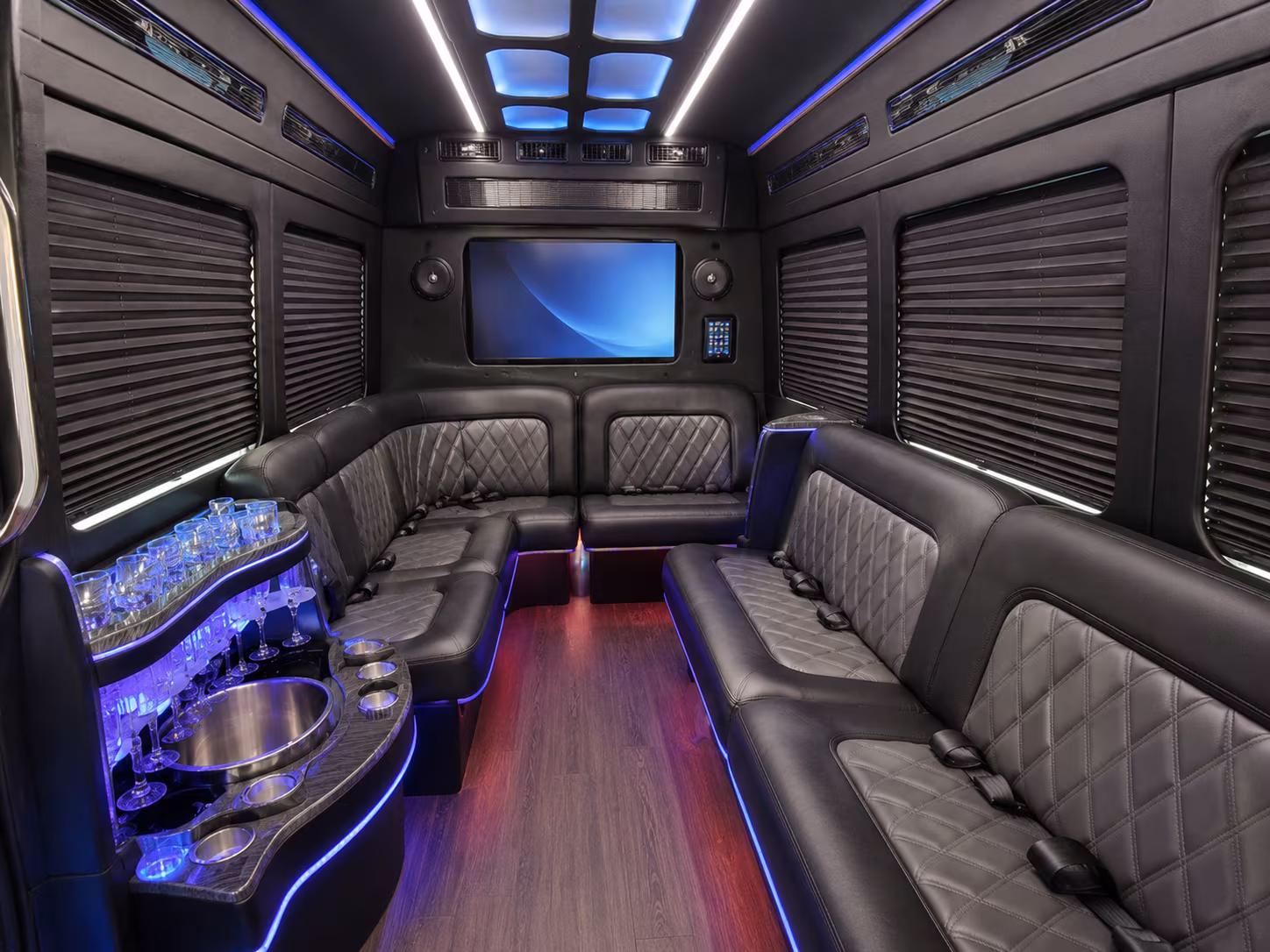 chula vista sprinter limousine inside
