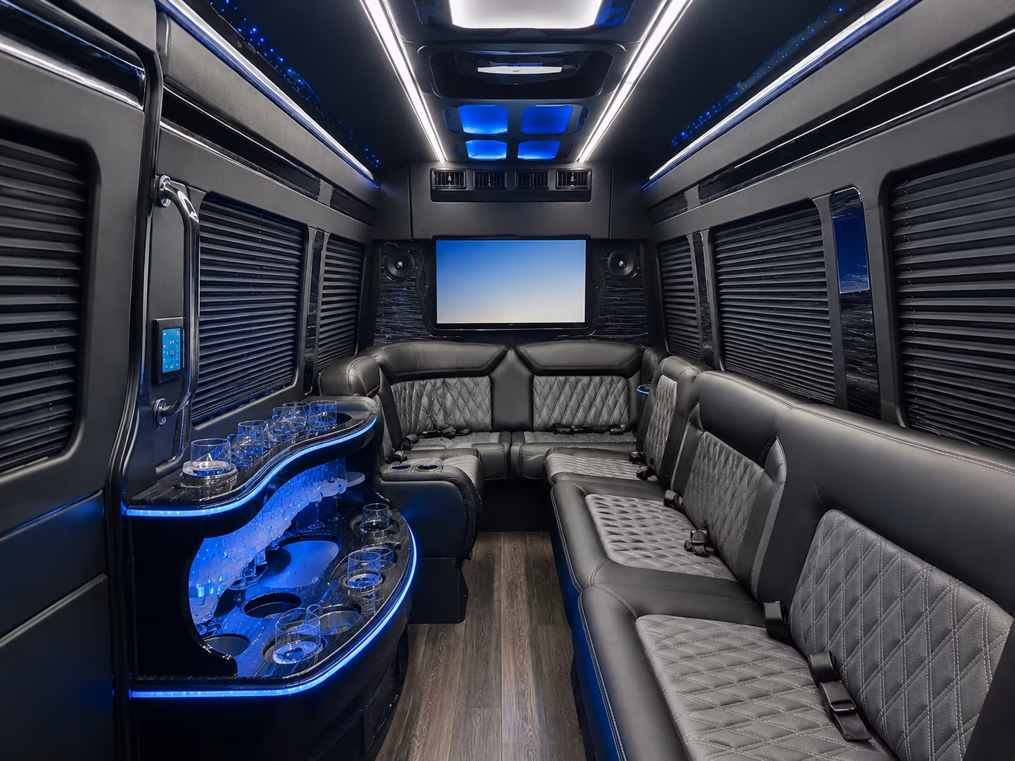 chula vista sprinter limousine interior