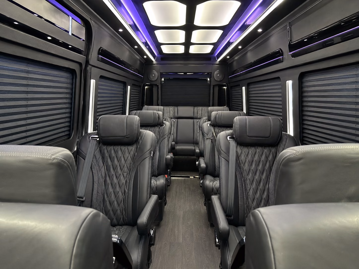 prom night dinner stops and multi venue sprinter van transportation in chula vista
